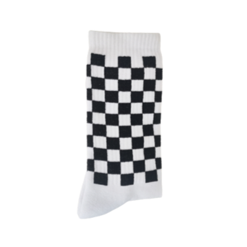 Tennis Socken mit Schachbrett Muster