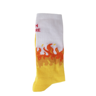 Tennissocken IN FLAMMEN / On Fire